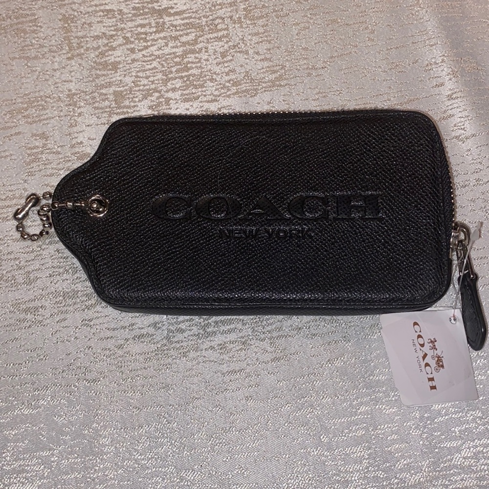 NWT Coach Badlands Hangtag Leather Wallet